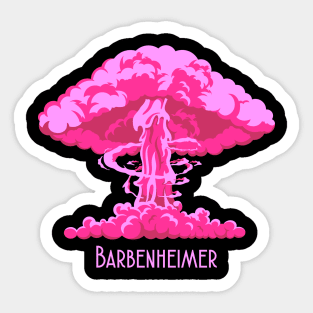 Barbenheimer Barbie Sticker